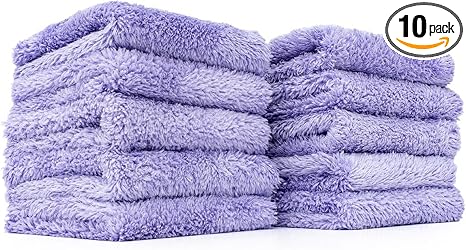 The Rag Company - The Eaglet 350 - Professional Korean 70/30 Blend; Super Plush Microfiber Detailing Towels; Perfect for