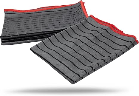 Maxshine 16" x 16" Universal Carbon Fiber Towels (360GSM) – Ultra-Durable, Premium Soft & Long-Lasting – Perfect Microfi
