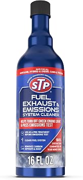 STP Exhaust & Emissions System Cleaner, 15 fl oz, Fuel System Cleaner and Gas Treatment to Support Emissions Performance