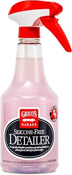 Griot's Garage Silicone-Free Detailer, Car Exterior Cleaner, Lubricated, Body-Shop Safe Auto Detail Spray for All Paint 