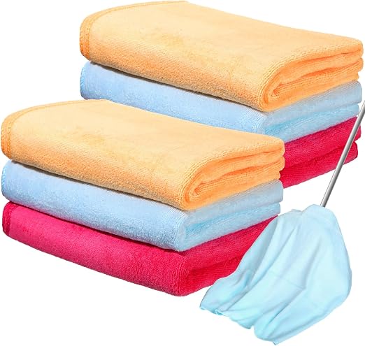 Newwiee 6 Pcs Extra Large Microfiber Cleaning Cloth