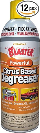 B'laster 16-CBD-12PK Powerful Citrus Based Degreaser - 11-Ounces - Case of 12