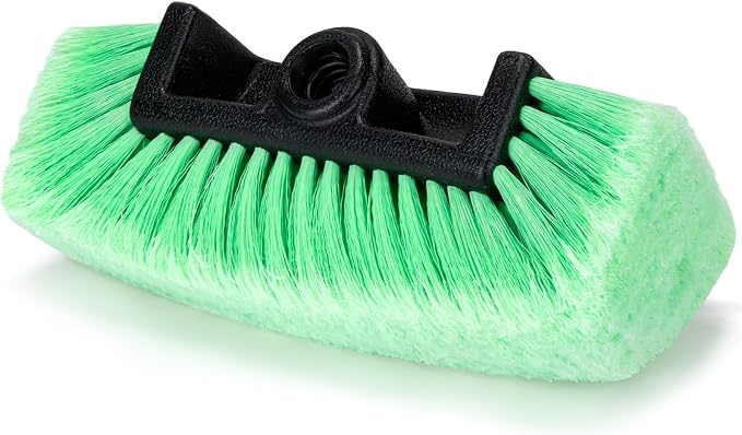 Vesici 1 Pcs Car Wash Brush Head with Soft Detailing Bristle Flow Thru Car Cleaning Brush Exterior Cars Wash Equipment f