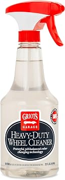 Griot's Garage Heavy-Duty Wheel Cleaner for All Wheel Finishes, Breaks Down and Removes Stubborn Brake Dust and Grime, P