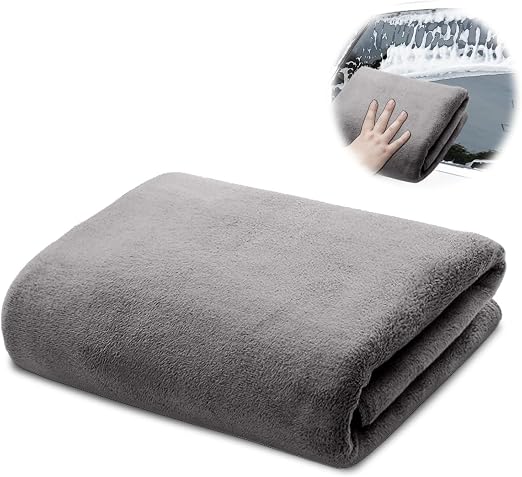 Towels car Microfiber wash Towel,Thickened and Highly Absorbent Drying Towel, Reusable Scratch Free Cleaning Cloth for c