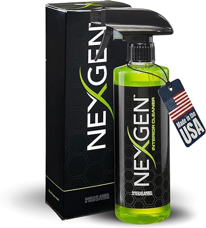 Nexgen Interior Cleaner (16oz) - UV Protection & Residue-Free Professional Finish - On-The-Go Car Detailing - Car Cleani