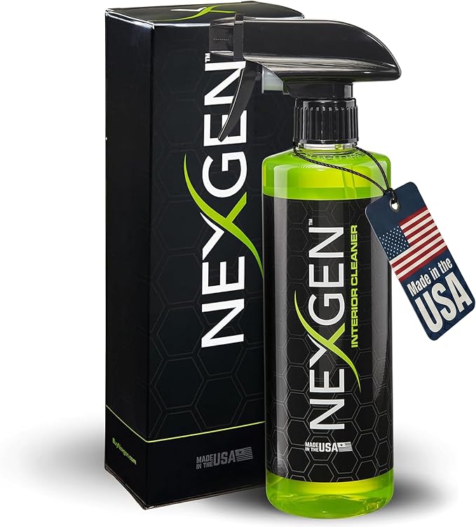 Nexgen Interior Cleaner (16oz) - UV Protection & Residue-Free Professional Finish - On-The-Go Car Detailing - Car Cleani