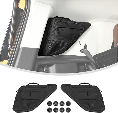 Linskip TrunkMate™ Suction Organizer for Ford Bronco Sport 2021-2025 2026, Rear Side Window Storage Bag for Ford Bronco 