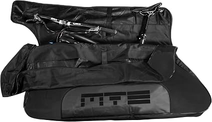 SCICON Soft Bike Bag Travel Plus MTB, Protective Mountain Bike Transport Case for Car & Train Travel 53" x 9" x 35"