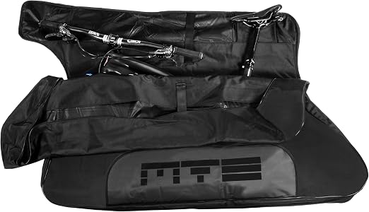 SCICON Soft Bike Bag Travel Plus MTB, Protective Mountain Bike Transport Case for Car & Train Travel 53" x 9" x 35"