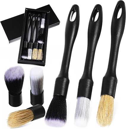 Gatuida 1 Set auto Detailing Beauty Products Crevice Brush car wash Tools Motorcycle Detailing kit car wash Brush Replac