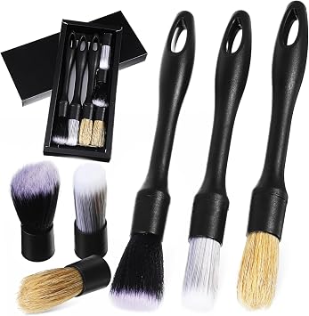 Gatuida 1 Set auto Detailing Beauty Products Crevice Brush car wash Tools Motorcycle Detailing kit car wash Brush Replac