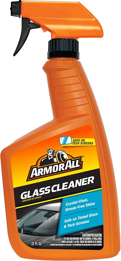 Armor All Liquid Auto Glass Cleaner by Armor All, Glass Cleaners for Cars, Trucks, 22 Fl Oz Each