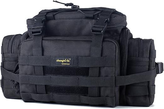 SHANGRI-LA Tactical Range Bag Outdoor Sling Backpack Hiking Fanny Waist Pack