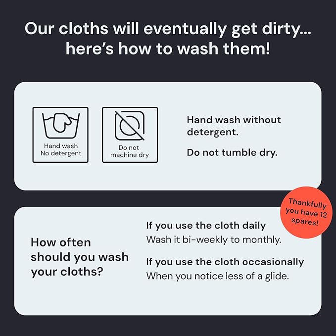Elite Tech Gear Large Microfiber Cleaning Cloth (13-Pack) - 1-pc 12" x 12" and 12-pc 6"x7" - Glasses Cleaning Cloth for TV Screens, Camera Lenses and Tablets (Blue)