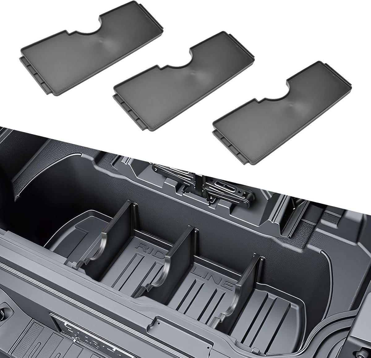 Trunk In-Bed Dividers for 2017-2026 Honda Ridgeline Accessories