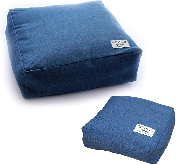 Sanbelm TU18730 Futon Storage Bag, Futon Storage, Storage Bag, Cushion, Towel, Blanket, Navy, Large Size, 23.6 x 23.6 x 