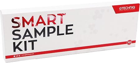 Gtechniq Smart Sample Car Care Kit (10-Piece) 1.69 fl oz Bottles