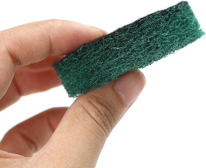 16pcs Power Scrubber Pad Set Compatible with Dremel Versa PC10 Ruby Horsepower Includes 4 Foam, 4 Kitchen, 4 Performance, 4 Microfibre Pads Electric Cleaning Tool Replacement Scouring Pads Accessories