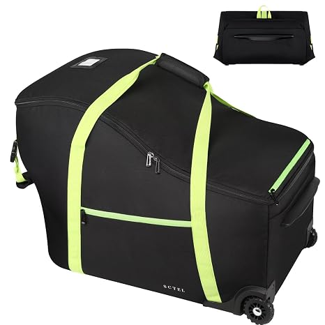 SCTEL Infant Car Seat Travel Bag Fit Doona Car Seat Stroller and Base
