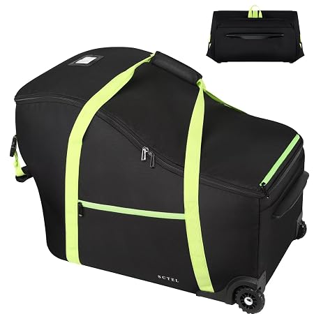 SCTEL Infant Car Seat Travel Bag Fit Doona Car Seat Stroller and Base