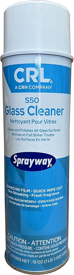 CRL S50 Sprayway Glass Cleaner (19 OZ Can) by CR Laurence