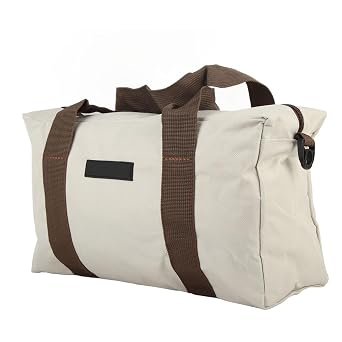 Large acity Wide Mouth Tool Bag, Heavy Duty Storage Case Handbag for Professionals (18in)