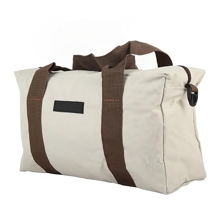 Large acity Wide Mouth Tool Bag, Heavy Duty Storage Case Handbag for Professionals (18in)