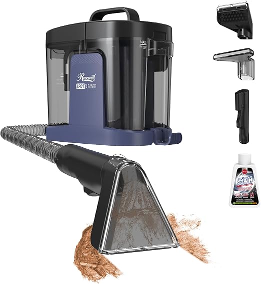 Rosewill Multi-Purpose Portable Carpet and Upholstery Cleaner, Powerful Suction 17 KPa Spot Cleaner, 550W Motor, Car and