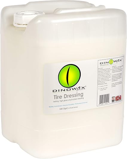 Tire Dressing | High Gloss Long Lasting Automotive Dressing | Professional-Grade (640 Oz)