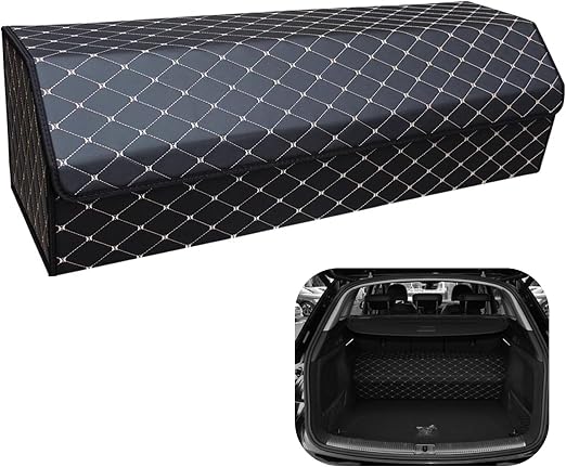 Car Trunk Organizer For Mercedes-Benz GLE 350 - Custom Fit,All-Season Use，Adjustable Partition Design,Large Space Outdoo