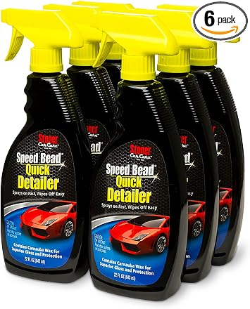 Stoner Car Care 92354-6PK Speed Bead Quick Detailer Spray – Fast Detail Spray for Dust, Smudges and Light Contaminants –