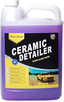 Magic Finish Ceramic Detailer (1 Gallon) – High-Gloss Ceramic Spray Coating for Sleek Glossy Finish and Paint Protection