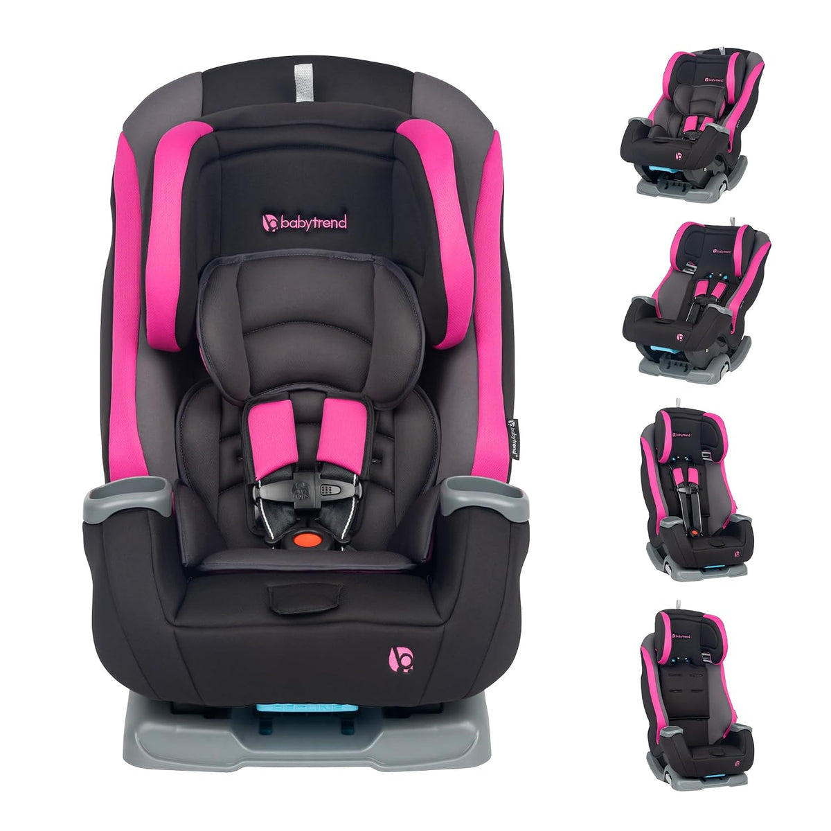 Journey 4-in-1 Convertible Car Seat, Dash Pop Pink