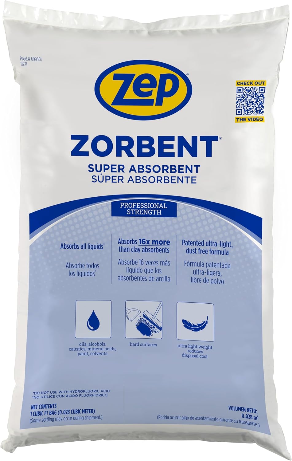 Zorbent 1 Cubic Ft Bag (699501)