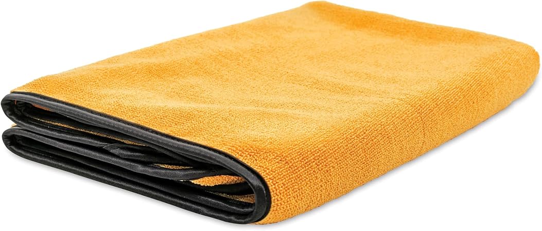 Griot's Garage Microfiber Terry Weave Drying Towel for Car Wash and Auto Detailing, High Absorbency, Machine Washable, 2