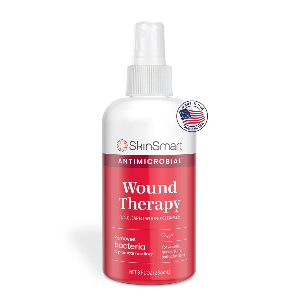 Wound Therapy, Hypochlorous Acid Spray, 8 oz