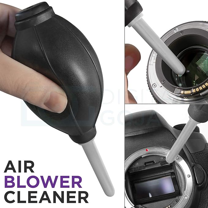 Altura Photo Camera Cleaning Kit - All Natural Lens Cleaner, Brush, Pen, Blower, Microfiber Cleaning Cloths, Tissue Wipes for Canon Nikon Sony Fuji Olympus Pentax Sigma Tamron DSLR Mirrorless Cameras