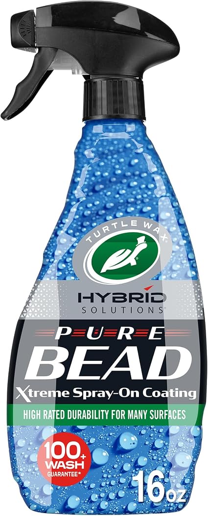 Turtle Wax Hybrid Solutions Pure Bead Car Coating Spray, 16 oz. (Pack of 1)