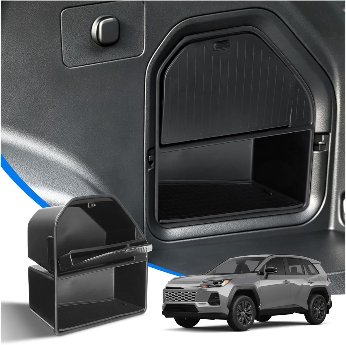 Trunk Side Storage Box for Toyota RAV4 2026 Accessories