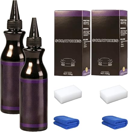 Scratch Remover for Vehicles, 2026 New Car Scratch Repair Kit, Multifunctional Car Paint Scratch Remover for Surface Dam