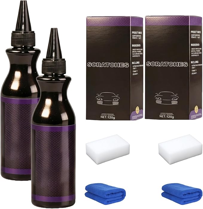 Scratch Remover for Vehicles, 2026 New Car Scratch Repair Kit, Multifunctional Car Paint Scratch Remover for Surface Dam