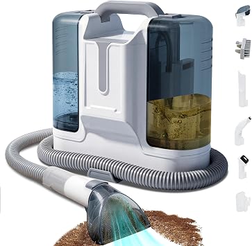 Portable Carpet Cleaner Machine,16Kpa Power Suction with Tools for Pets