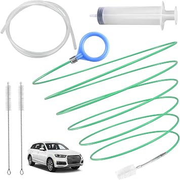Auto Sunroof Drain Cleaning Tool, 120 Inch Flexible Tube Cleaning Brush