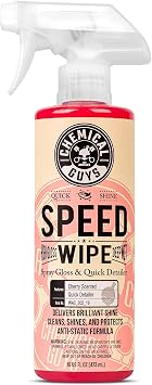 Chemical Guys, Speed Wipe Quick Detailer Spray, High Gloss Shine, 16 oz