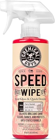 Chemical Guys, Speed Wipe Quick Detailer Spray, High Gloss Shine, 16 oz
