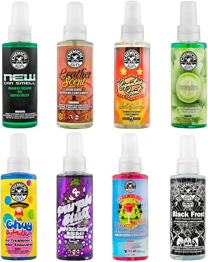 Chemical Guys Scent-Sational Air Freshener Sample Kit, 4 fl oz Each