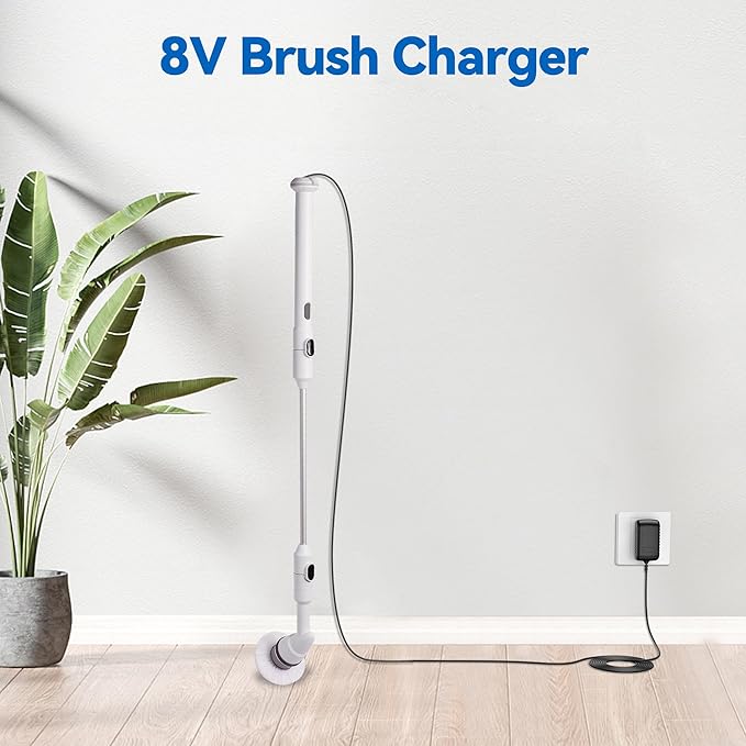 8V 2A AC Adapter Replacement for Hurricane SpinScrubber Spin Scrubber Brush Rechargeable Power Battery Charger
