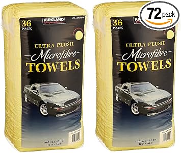 Kirkland Signature Ultra High Pile Premium Microfiber Towels (72-Pack)