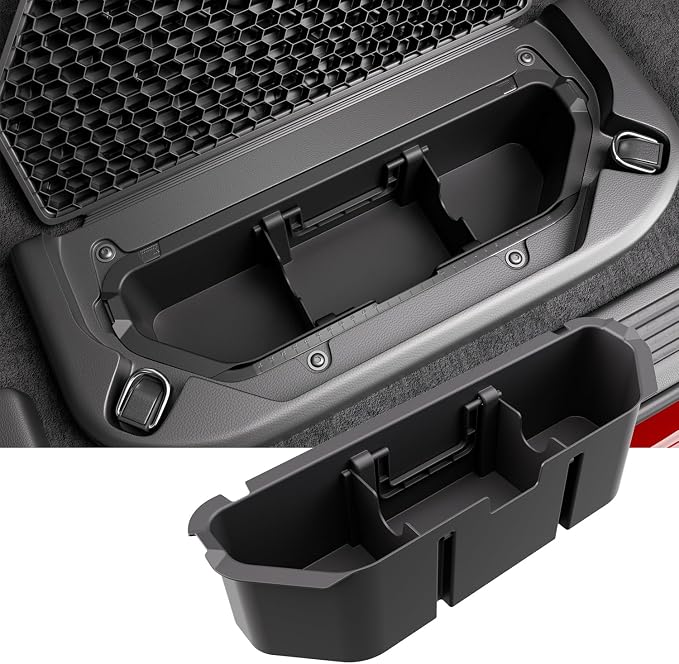 Rear Under Seat Storage Box Compatible with 2019-2026 Dodge RAM